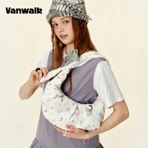 VANWALK/出走韩系小众单肩斜挎包