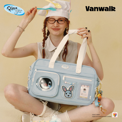 VANWALK/出走小食量吧唧痛包ins