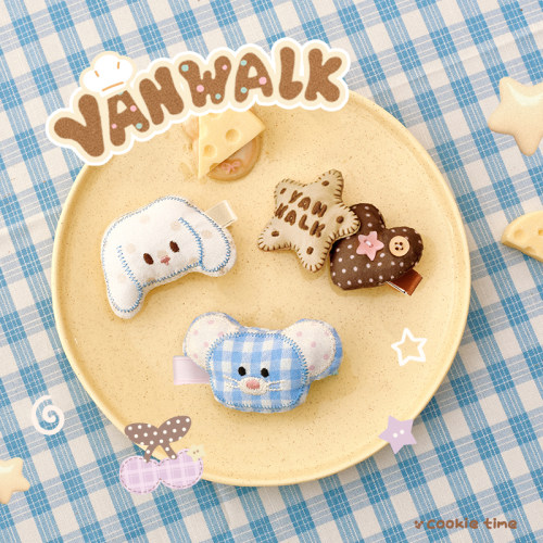 VANWALK/出走温柔高颜值刘海发夹