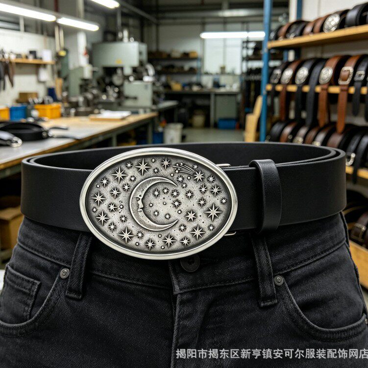 西部民族风雕花扣女士皮带百搭牛仔裤连衣裙装饰带黑色复古腰带女