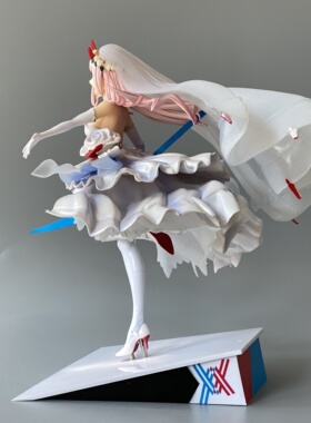 优质版02零二婚纱花嫁手办国家队二次元动漫美少女模型摆件周边