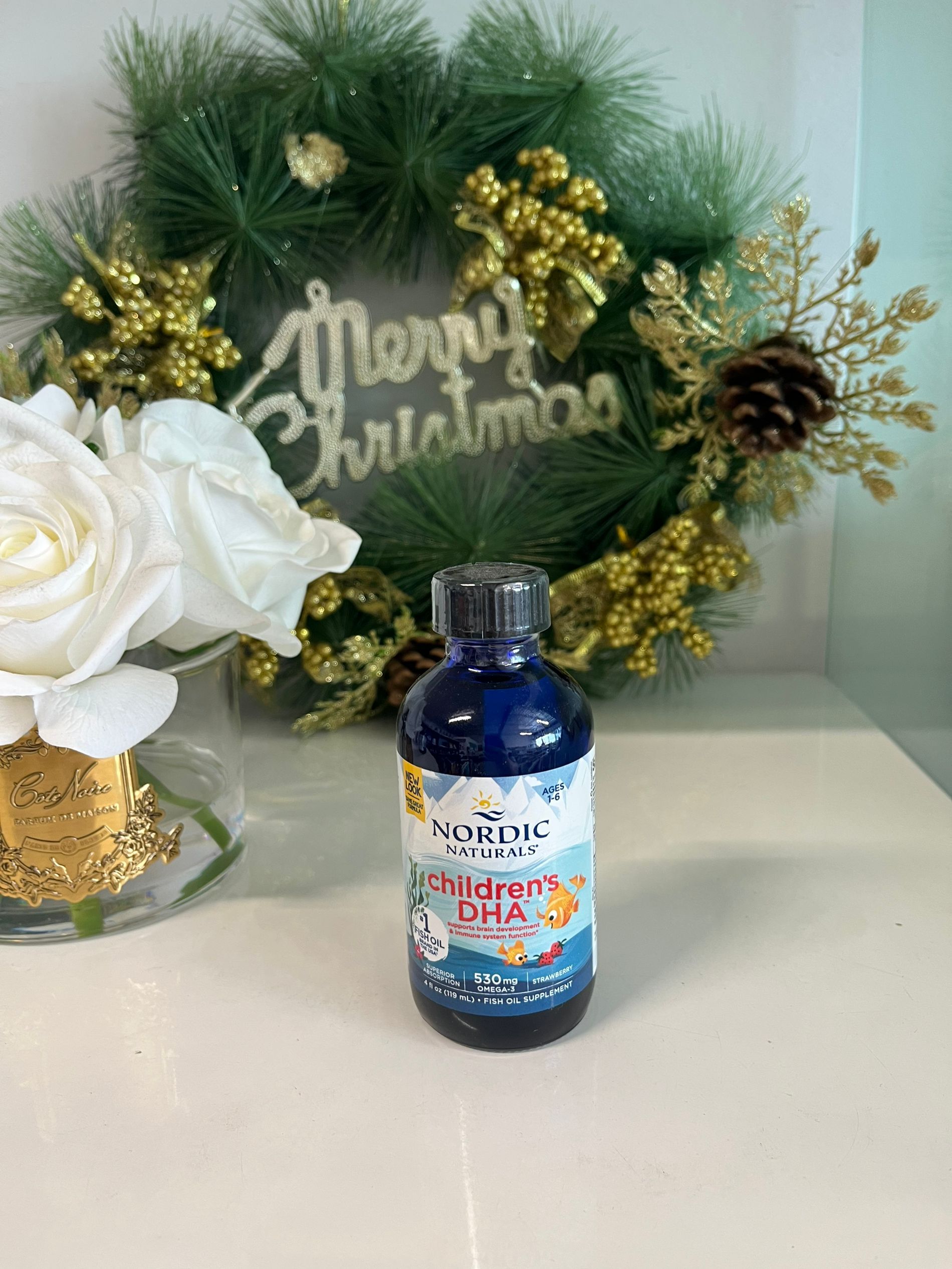 新西兰Nordic Naturals 挪威小鱼 儿童DHA鳕鱼肝油 119ml 1岁以上
