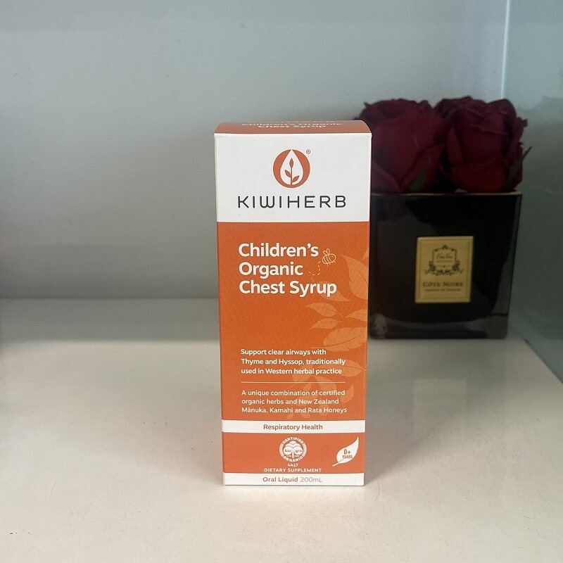 新西兰 KiwiHerb 儿童麦卢卡蜂蜜chest糖浆 200ml