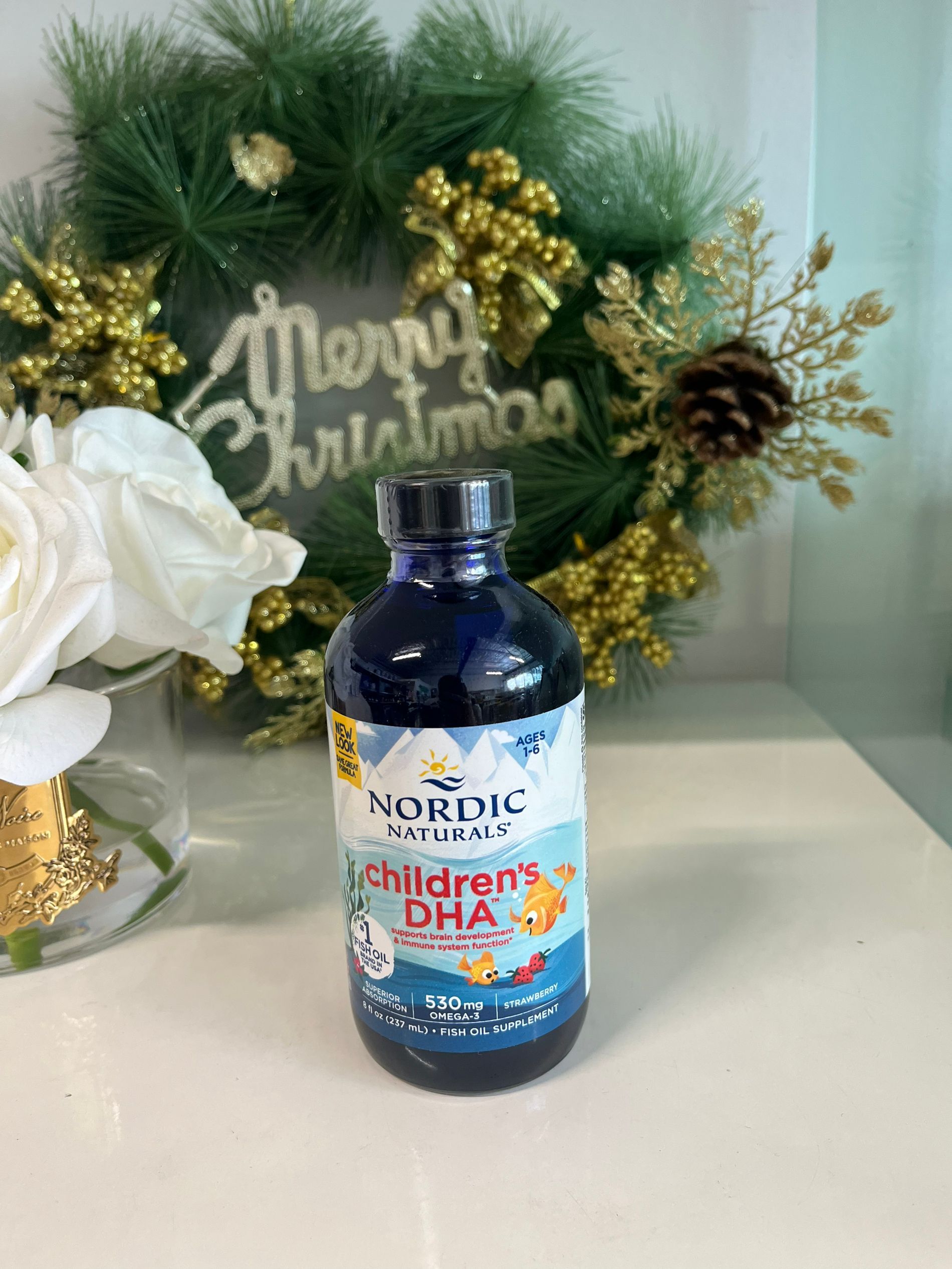 新西兰 Nordic Naturals挪威小鱼 儿童DHA鳕鱼肝油 237ml 1岁以上