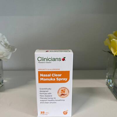 CliniciansNasalClear喷雾