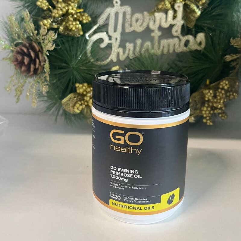 新西兰 GO Healthy高之源月见草油软胶囊1000mg 220粒