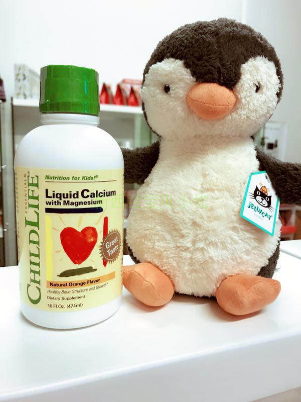 新西兰  ChildLife钙镁锌口服液474ml