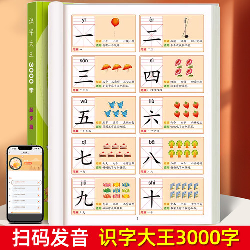 识字大王3000字早教启蒙有声伴读