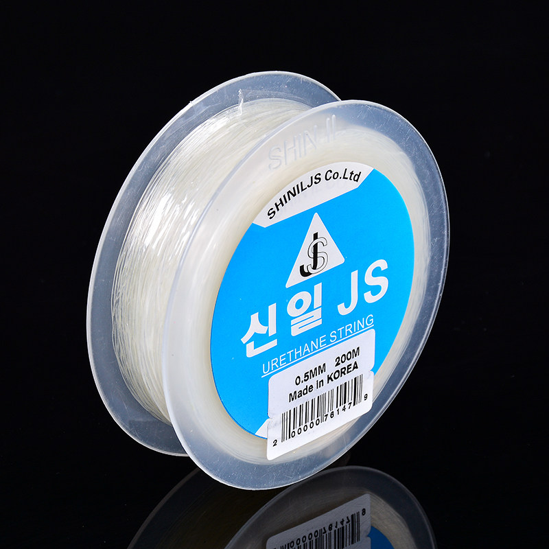 SOUTH KOREA IMPORTED TRANSPARENT CRYSTAL ELASTIC CORD BRACELET STRING BEADED CORD ELASTIC ROPE DIY JEWELRY ACCESSORIES