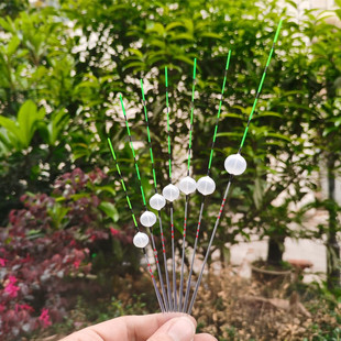 台州椒江浮漂手工漂晴天阴天气泡自立漂塑料浅水漂立式传统钓灵敏