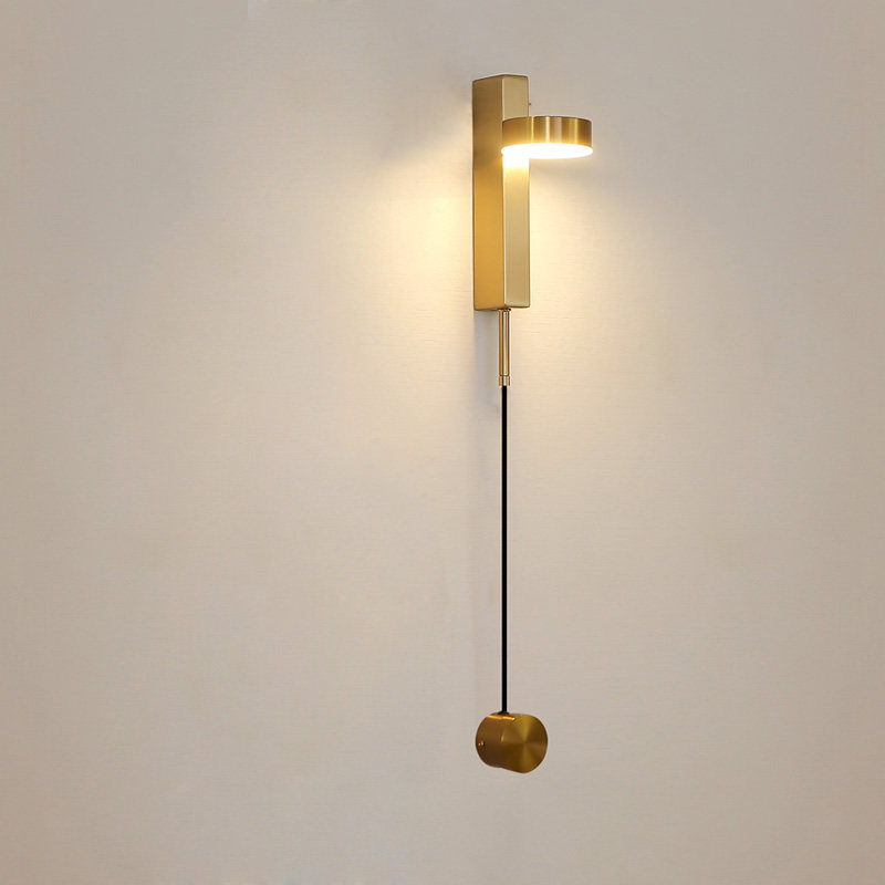 新款明装欧式个性创意长线led床头壁灯阅读灯酒店宾馆家用过道灯