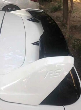 19-22全新福克斯两厢尾翼锋潮专用MK4STline改装升级RS顶翼扰流板