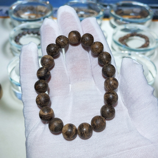芽庄黑棋沉香手串99沉1.0/11.11克