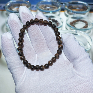 越南芽庄黑棋沉香手串沉水级0.6/4.39克