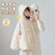 婴儿披风斗篷秋冬加厚外出男女宝宝出门防风外套儿童披肩挡风外搭
