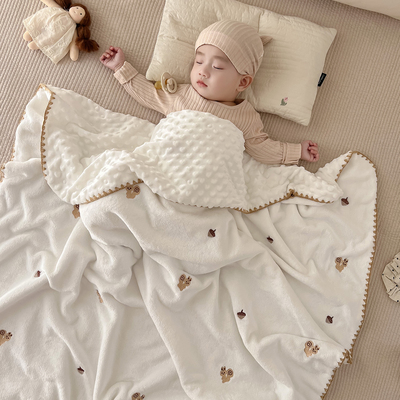 ins风高颜值安抚宝宝豆豆毯