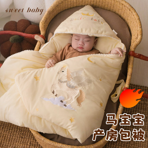 婴儿包被秋冬宝宝纯棉a类包单