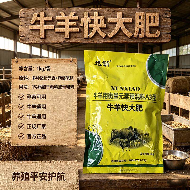 牛羊快大肥兽用速宝催增重