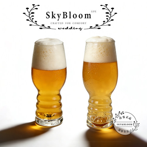 SkyBloom诗客大容量精酿啤酒杯子