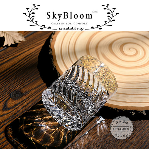 SkyBloom欧式威士忌杯轻奢家用杯