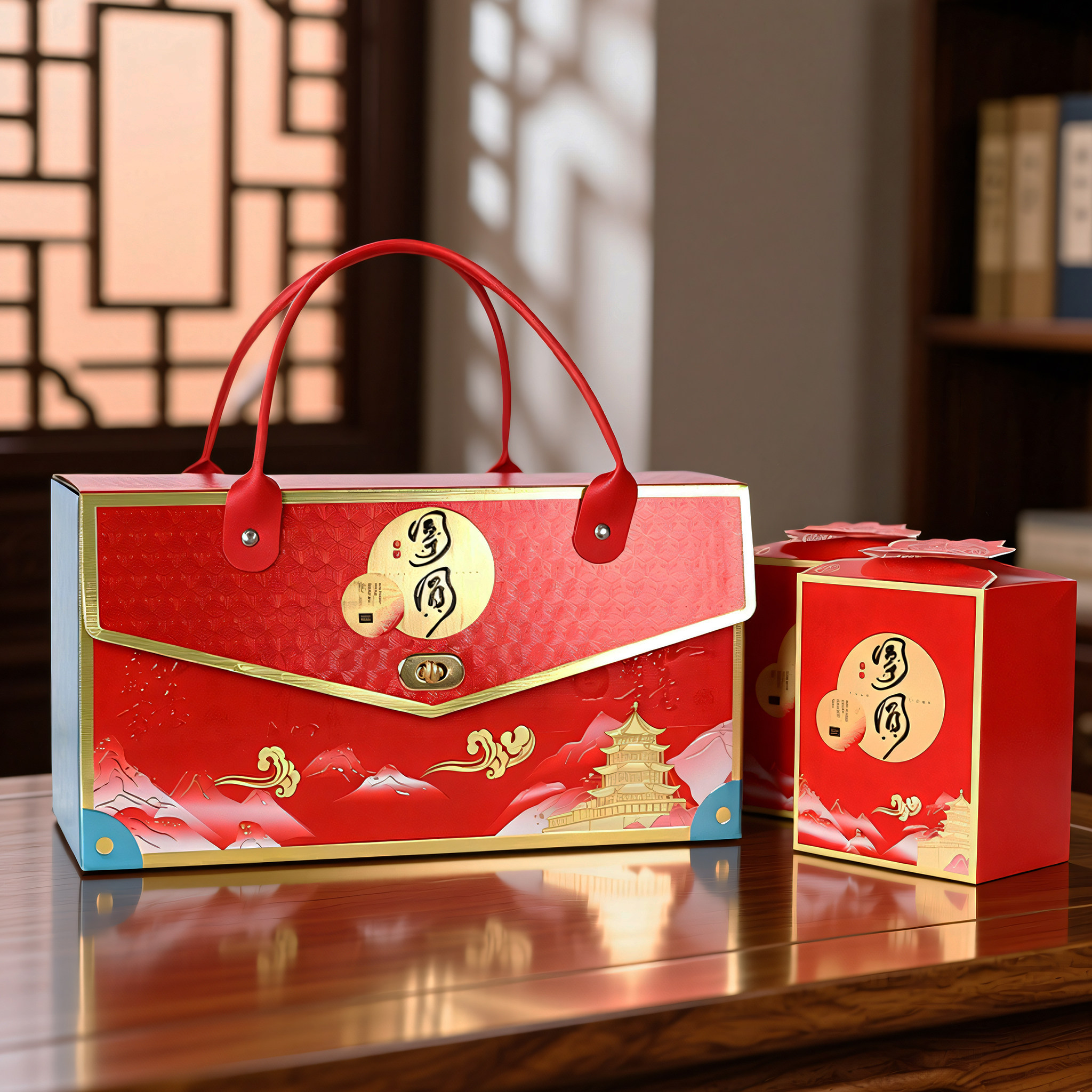 月饼包装盒中秋礼盒定制