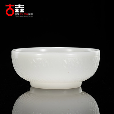 省级大师手工白瓷茶杯
