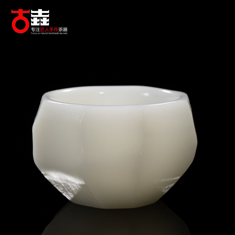 古垚/陈清宜手工德化白瓷茶杯冰玉瓷品茗杯陶瓷主人杯礼盒装送礼