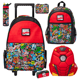 澳洲Smiggle书包中小学生双肩包儿童大号减压背包大容量休闲包新