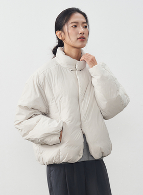 11st crops*windproof down 磁吸防风领软糯轻盈90白鸭绒羽绒服