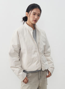 11st crops*cotton jacket 棉感肌理立体裁剪90白鸭绒羽绒服外套