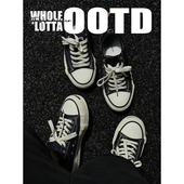 秋季 小众厚底板鞋 男款 NewRockstarChoppa 低帮休闲百搭学生帆布鞋