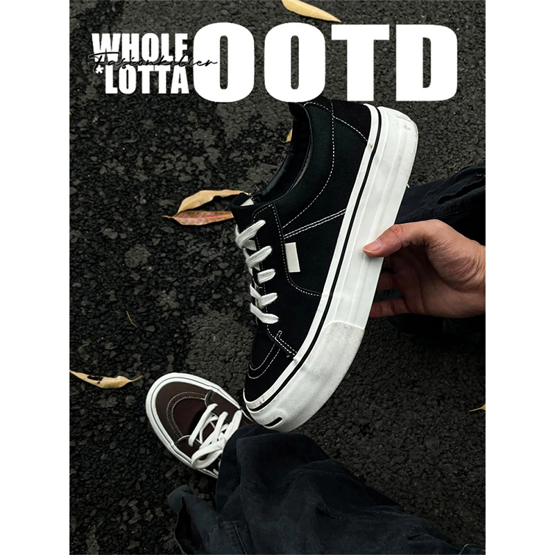 NewRockstarChoppa 小众厚底经典板鞋男款秋冬百搭休闲运动帆布鞋