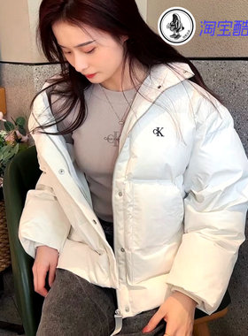 CalvinKlein保暖立领羽绒服