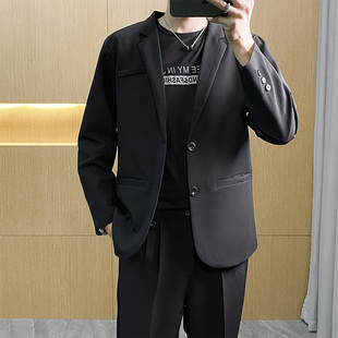 外套男2021春季 韩版 休闲西装 新款 上衣 潮流修身 商务西服轻熟风男装
