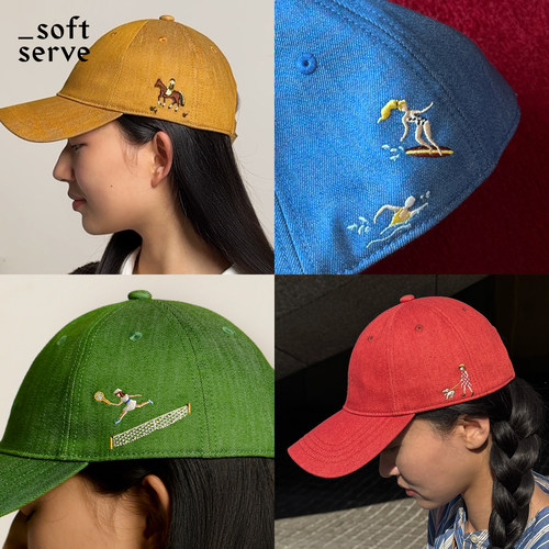 SoftServe柔软供应遮阳棒球帽子