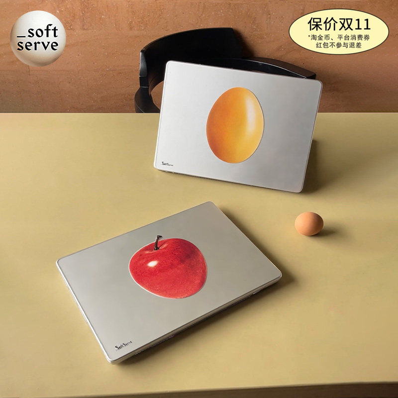 欧阳娜娜同款SoftServe柔软供应 美味家族 苹果笔记本macbook电脑保护套 Air/mini/Pro全包壳
