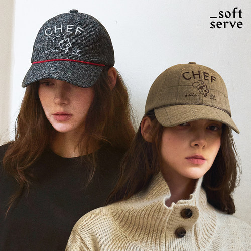 SoftServe猫厨休闲棒球鸭舌帽子
