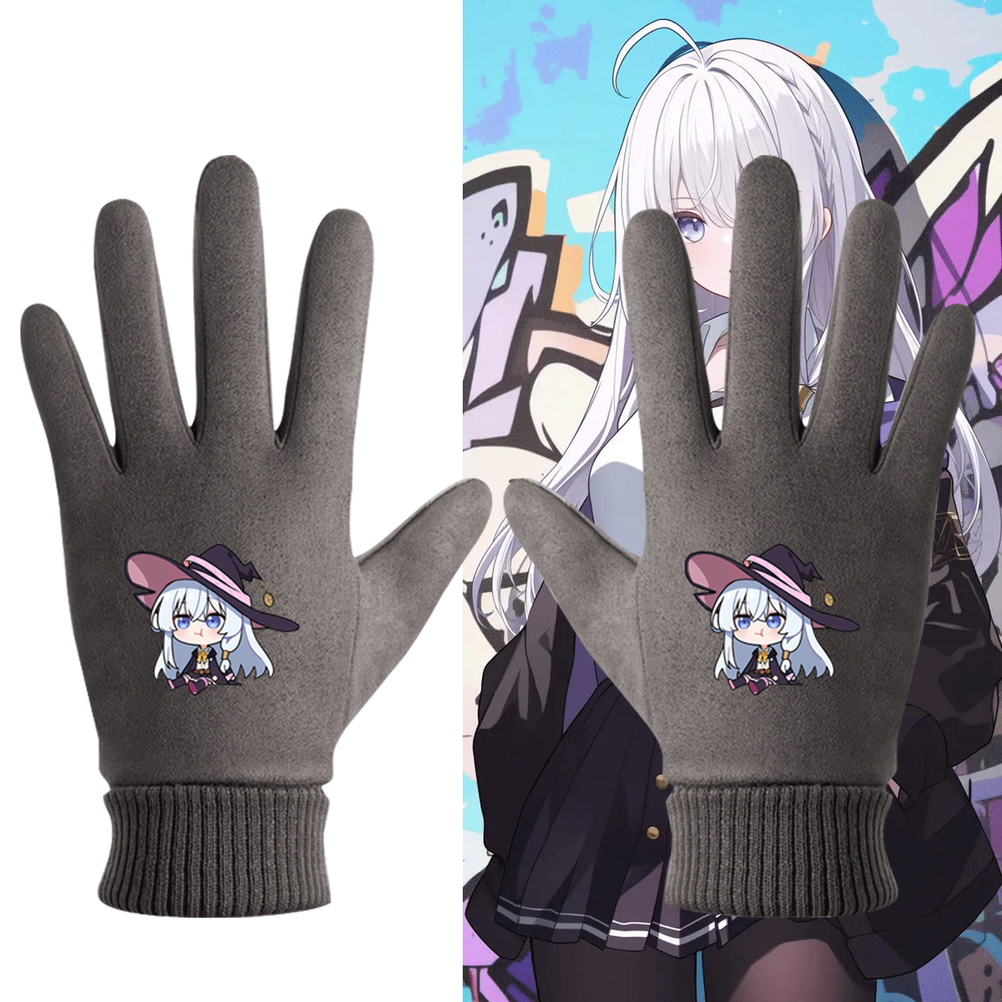 男女情侣可定制骑车分指手套