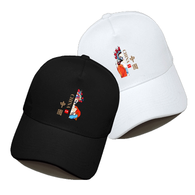 中国风京剧联名china脸谱棒球帽