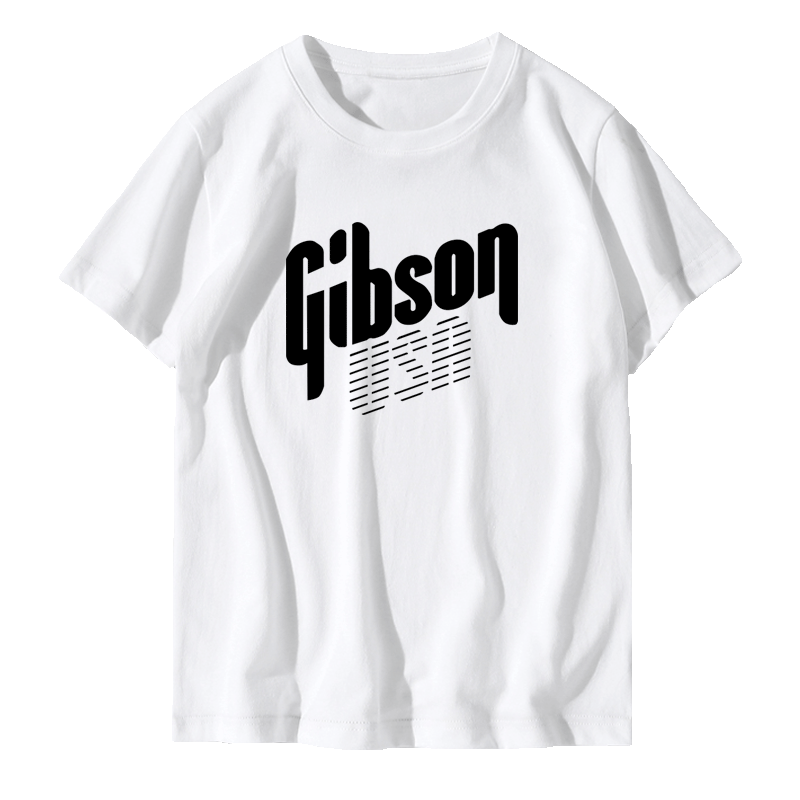 吉普森美国gibson乐队t恤衫衣服