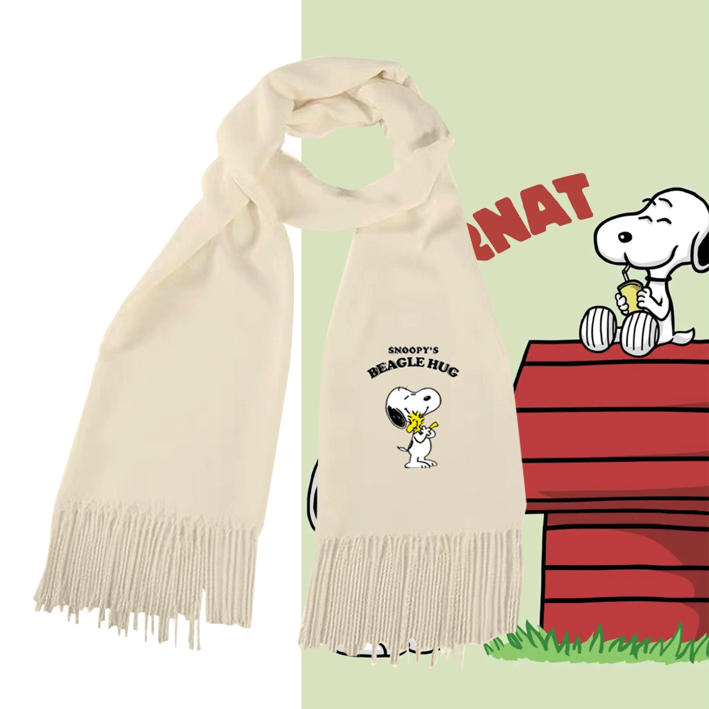 情侣可定制保暖围脖披肩围巾