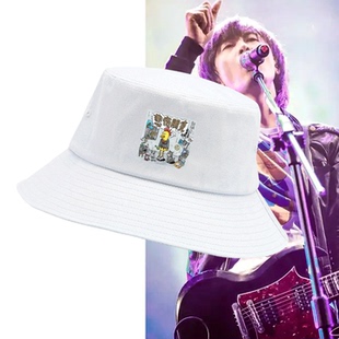 中国摇滚新裤子乐队北海怪兽周边咪咪嘎嘎男女可定制盆帽渔夫帽子