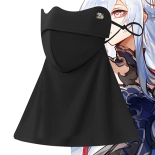 崩铁星穹游戏铁道周边青雀上班摸鱼桑博定制全脸防晒防紫外线面罩