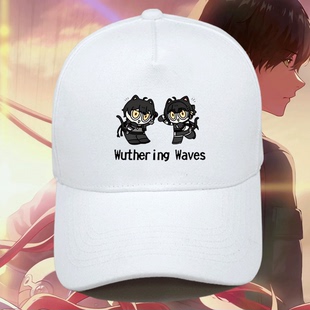 游戏鸣潮漂泊者秧秧忌炎联名周边同款男女情侣可定制鸭舌帽棒球帽