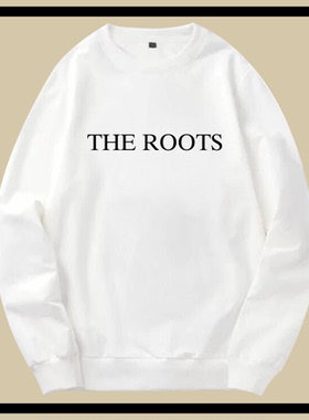 THE ROOTS乐队复古经典欧美说唱嘻哈hiphop男女休闲定制圆领卫衣