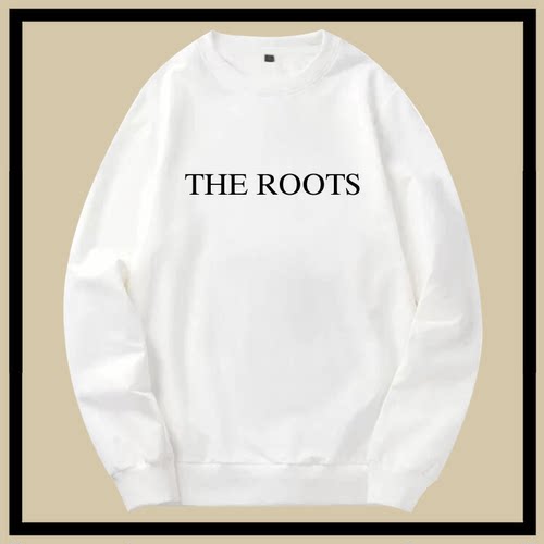 乐队复古说唱圆领卫衣THEROOTS