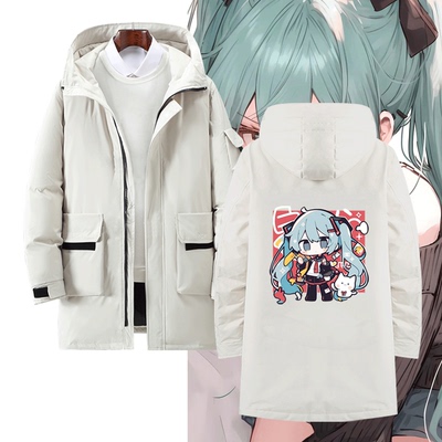 男女二次元休闲百搭可定制羽绒服