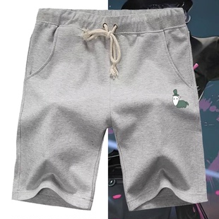 鸡块狗第五人格杰克周边夏二次元男女情侣可定制休闲五分运动短裤