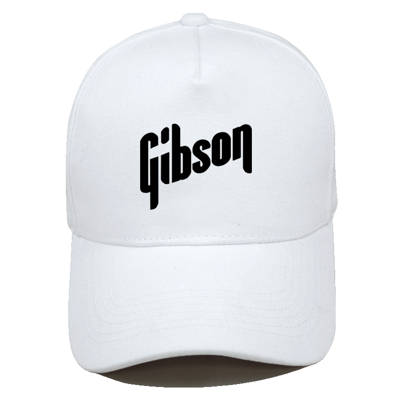 美国gibson吉普森摇滚乐队遮阳帽