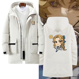 第五人格游戏联名求生者小说家记者调酒师杂技演员男女定制羽绒服